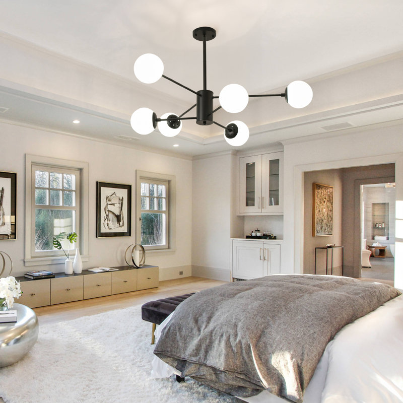 Bedroom industrial lighting top